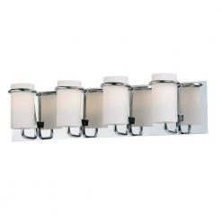 Avant 23.5 in. Wide 4-Light Polished Chrome Vanity Light by Maxim Lighting