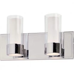 Silo 2-Light Polished Chrome Bath Vanity Light by Maxim Lighting 9 Silo 2-Light Polished Chrome Bath Vanity Light by Maxim Lighting -Maxim Lighting Sales Store polished chrome maxim lighting vanity lighting 23072clftpc c3 1000
