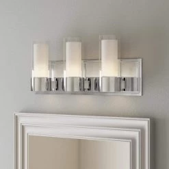 Silo 3-Light Polished Chrome Bath Vanity Light by Maxim Lighting -Maxim Lighting Sales Store polished chrome maxim lighting vanity lighting 23073clftpc 1d 1000