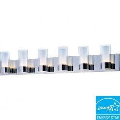 Silo 6-Light Polished Chrome Bath Vanity Light by Maxim Lighting -Maxim Lighting Sales Store polished chrome maxim lighting vanity lighting 23076clftpc a0 1000