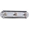 Essentials 3-Light Polished Chrome Bath Vanity Light by Maxim Lighting