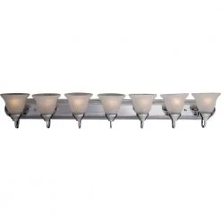 Essentials 7-Light Polished Chrome Bath Vanity Light by Maxim Lighting