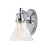 Seafarer Polished Chrome Sconce by Maxim Lighting