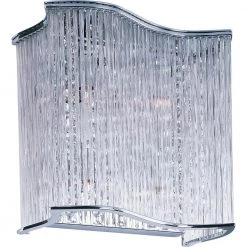 Swizzle Polished Chrome Sconce by Maxim Lighting