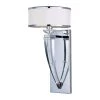 Metro 1-Light Polished Chrome Sconce by Maxim Lighting