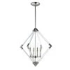 Lucent 4-Light Polished Nickel Pendant by Maxim Lighting