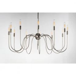 Willsburg 12-Light Polished Nickel Pendant by Maxim Lighting 7 Willsburg 12-Light Polished Nickel Pendant by Maxim Lighting -Maxim Lighting Sales Store polished nickel maxim lighting chandeliers 22406pn 4f 1000