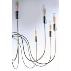 Willsburg 16-Light Polished Nickel Pendant by Maxim Lighting -Maxim Lighting Sales Store polished nickel maxim lighting chandeliers 22408pn 1f 1000