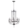 Paris 8-Light Polished Nickel Chandelier by Maxim Lighting