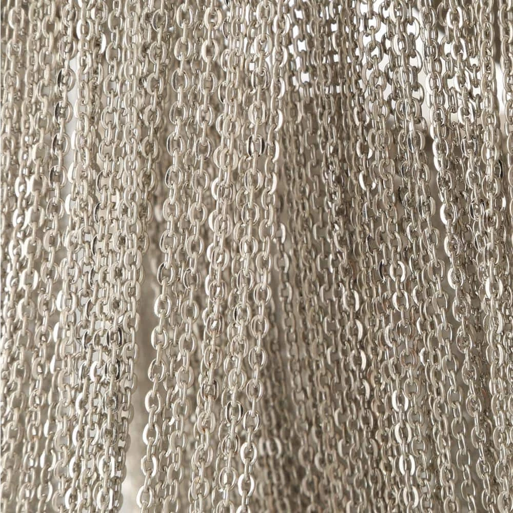 Chantilly 6-Light Polished Nickel Flush Mount by Maxim Lighting 5 Chantilly 6-Light Polished Nickel Flush Mount by Maxim Lighting - Image 5