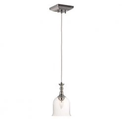 Centennial 1-Light Polished Nickel Pendant by Maxim Lighting