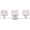 Rondo 3-Light Polished Nickel Bath Vanity Light by Maxim Lighting