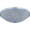 Glimmer 9-Light Plated Silver Flush Mount by Maxim Lighting