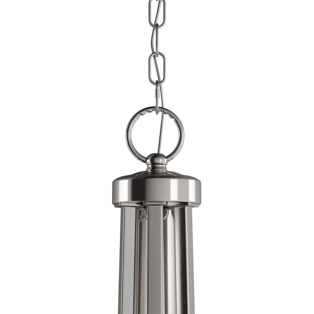 Aurora 5-Light Satin Nickel Chandelier by Maxim Lighting 3 Aurora 5-Light Satin Nickel Chandelier by Maxim Lighting - Image 3