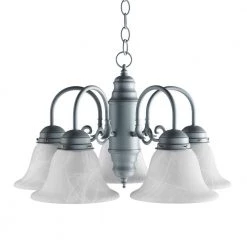 Builder Basics 5-Light Satin Nickel Chandelier by Maxim Lighting -Maxim Lighting Sales Store satin nickel maxim lighting chandeliers 91197mrsn 40 1000