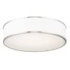 Prime 20 in. Satin Nickel Integrated LED Flushmount Light by Maxim Lighting