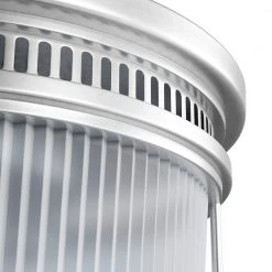 Hi-Bay 2-Light Satin Nickel Flush Mount by Maxim Lighting -Maxim Lighting Sales Store satin nickel maxim lighting flush mount lights 25000clsn 1d 1000