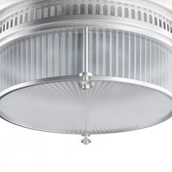 Hi-Bay 2-Light Satin Nickel Flush Mount by Maxim Lighting -Maxim Lighting Sales Store satin nickel maxim lighting flush mount lights 25000clsn 40 1000