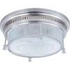 Hi-Bay 2-Light Satin Nickel Flush Mount by Maxim Lighting