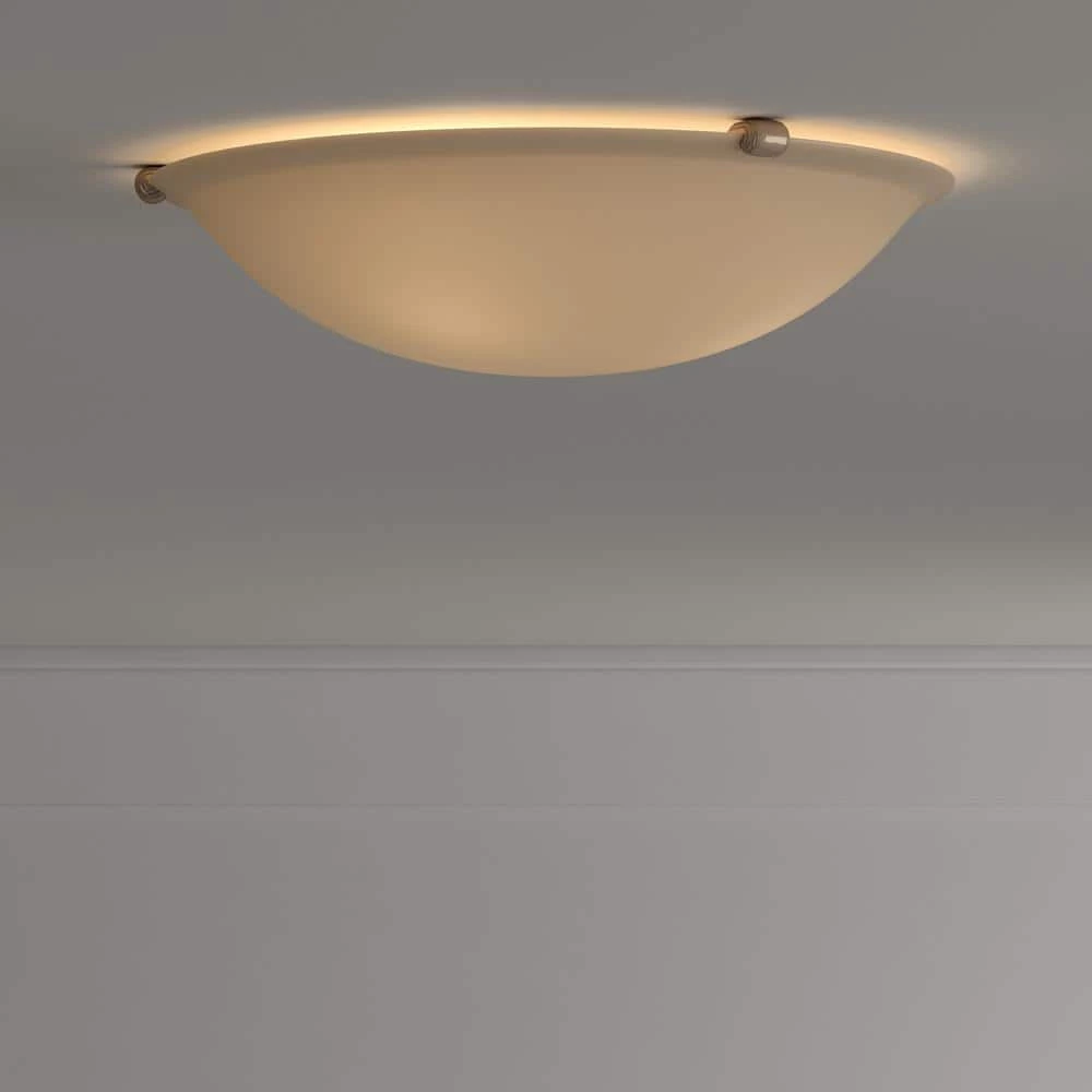 Malaga 3-Light Flush Mount by Maxim Lighting 2 Malaga 3-Light Flush Mount by Maxim Lighting - Image 2