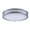 Linear LED 1-Light Satin Nickel Flush Mount by Maxim Lighting