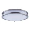 Linear LED 1-Light Satin Nickel Flush Mount by Maxim Lighting
