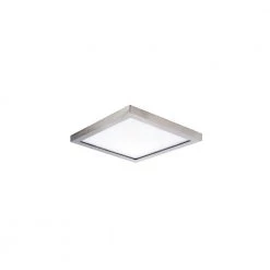 Wafer 4.5 in. Satin Nickel Integrated LED Flushmount Light by Maxim Lighting
