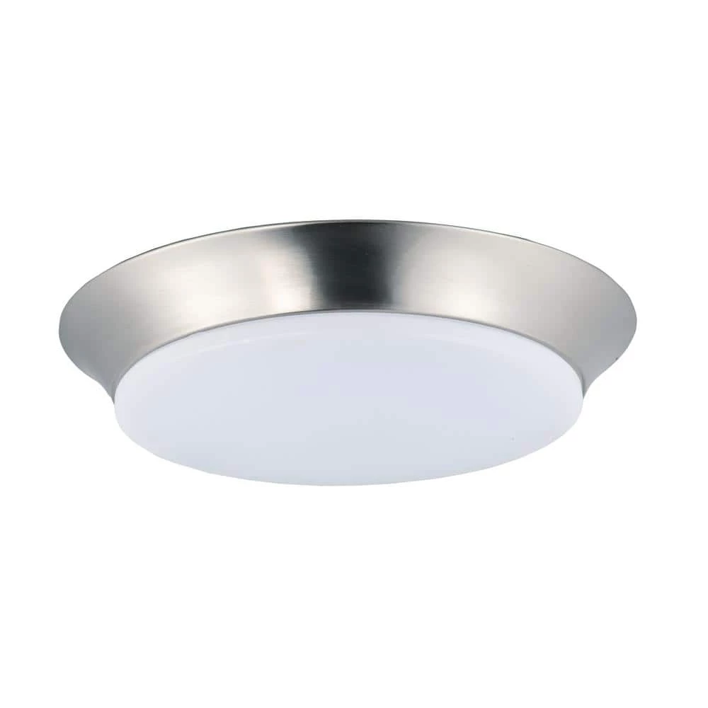 Profile EE LED 1-Light Satin Nickel Flush Mount by Maxim Lighting 1 Profile EE LED 1-Light Satin Nickel Flush Mount by Maxim Lighting