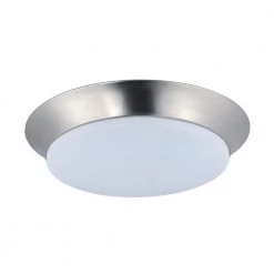 Profile EE LED 1-Light Satin Nickel Flush Mount by Maxim Lighting