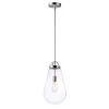 Nyla 1-Light Satin Nickel Pendant by Maxim Lighting