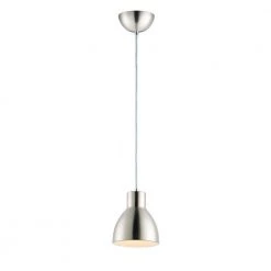 Cora 1-Light Satin Nickel Pendant by Maxim Lighting
