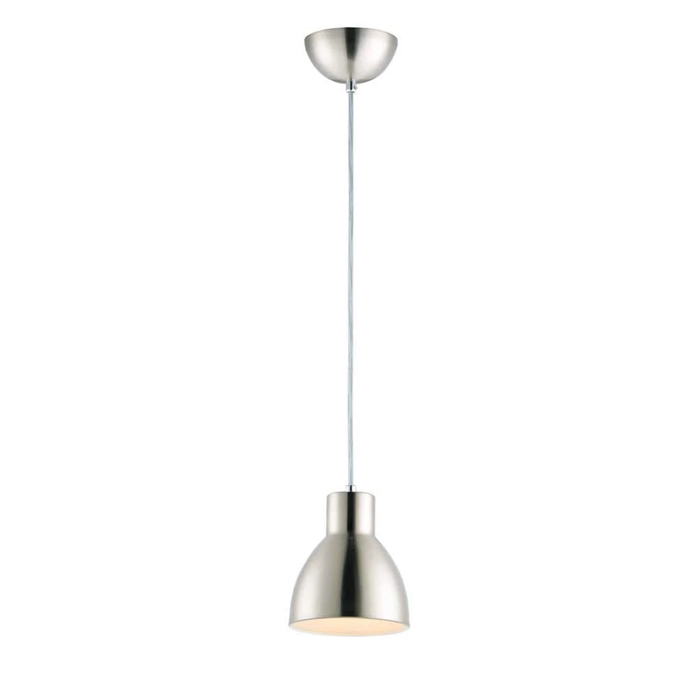 Cora 1-Light Satin Nickel Pendant by Maxim Lighting 1 Cora 1-Light Satin Nickel Pendant by Maxim Lighting