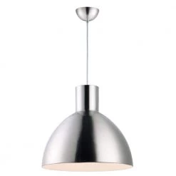Cora 1-Light Satin Nickel Pendant by Maxim Lighting