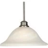 Essentials Satin Nickel 9106x-Single Pendant by Maxim Lighting