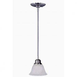 Malaga 1-Light Satin Nickel Pendant by Maxim Lighting