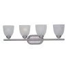 Axis 4-Light Satin Nickel Bath Vanity Light by Maxim Lighting