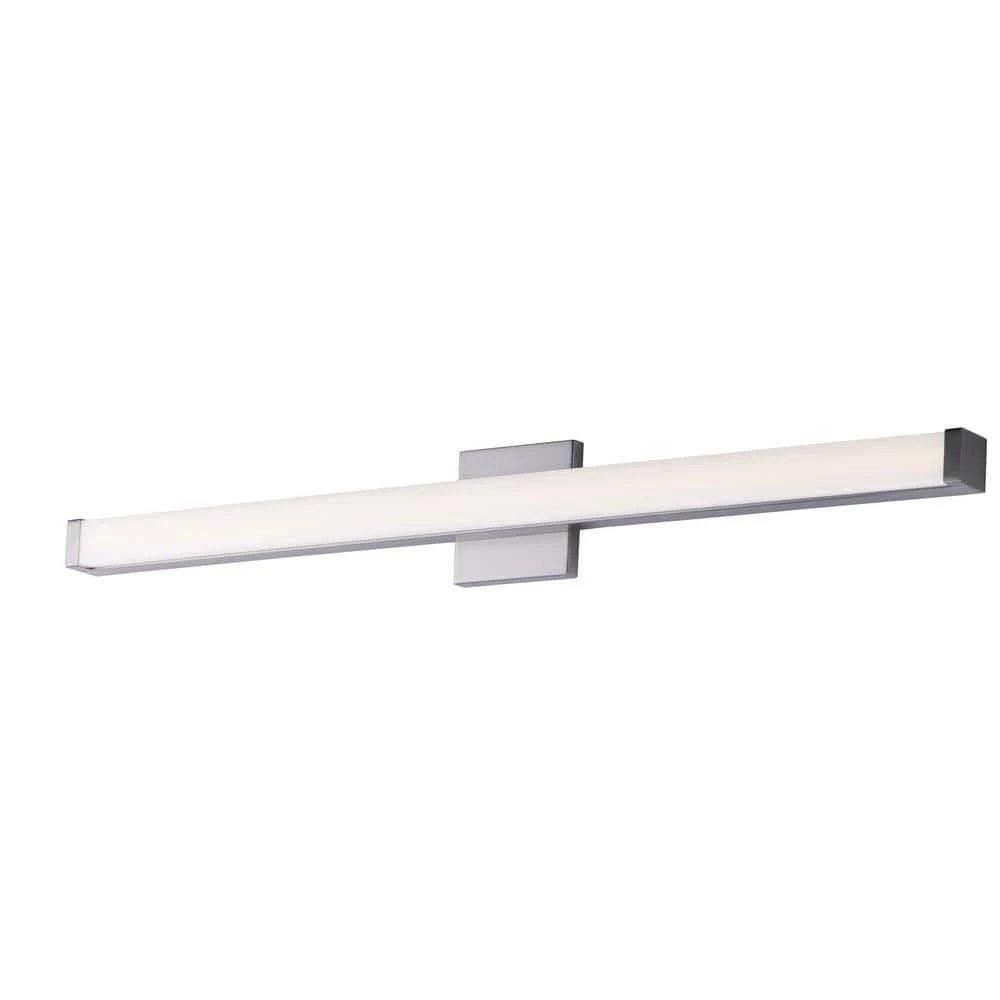 Spec 36 in. Satin Nickel LED Vanity Light Bar by Maxim Lighting 1 Spec 36 in. Satin Nickel LED Vanity Light Bar by Maxim Lighting