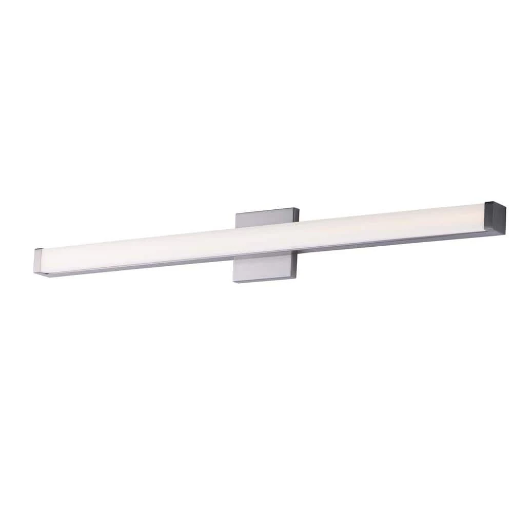 Spec 36 in. Satin Nickel LED Vanity Light Bar by Maxim Lighting 2 Spec 36 in. Satin Nickel LED Vanity Light Bar by Maxim Lighting - Image 2
