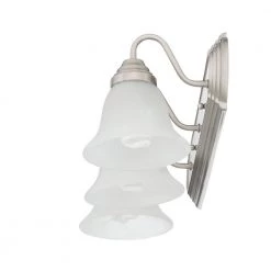 Essentials 3-Light Satin Nickel Bath Vanity Light by Maxim Lighting -Maxim Lighting Sales Store satin nickel maxim lighting vanity lighting 8013mrsn 77 1000