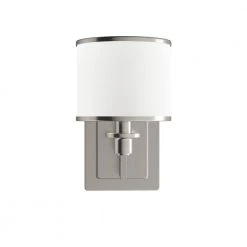 Nexus 1-Light Satin Nickel Sconce by Maxim Lighting -Maxim Lighting Sales Store satin nickel maxim lighting wall sconces 12059wtsn 40 1000