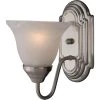 Essentials 1-Light Satin Nickel Sconce by Maxim Lighting