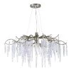 Willow 8-Light Silver Gold Chandelier by Maxim Lighting