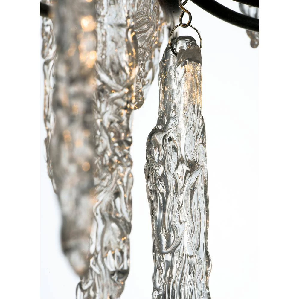 Willow 12-Light Silver Gold Chandelier by Maxim Lighting 4 Willow 12-Light Silver Gold Chandelier by Maxim Lighting - Image 4