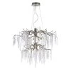Willow 12-Light Silver Gold Chandelier by Maxim Lighting