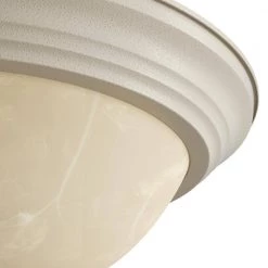 Essentials 1-Light Textured White Flush Mount by Maxim Lighting -Maxim Lighting Sales Store textured white maxim lighting flush mount lights 5840mrtw 40 1000