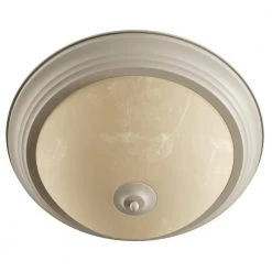 Essentials 1-Light Textured White Flush Mount by Maxim Lighting -Maxim Lighting Sales Store textured white maxim lighting flush mount lights 5840mrtw a0 1000