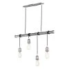 Early Electric 4-Light Weathered Zinc Pendant by Maxim Lighting