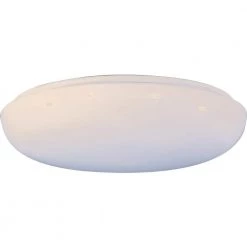 Low Profile EE 2-Light White Flush Mount by Maxim Lighting