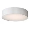 Prime 20 in. White Linen Integrated LED Flushmount Light by Maxim Lighting