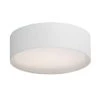 Prime 16 in. White Linen Integrated LED Flushmount Light by Maxim Lighting